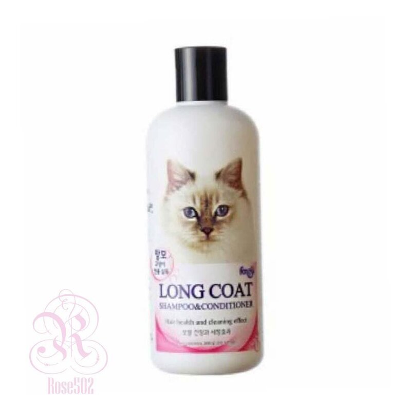 로공이 털긴고양이 샴푸 린스 300ML 고양이비누 고양이전용샴푸
