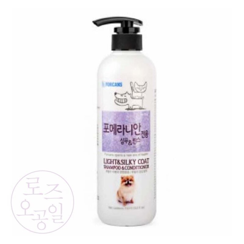 오공일 포메라니안 샴푸앤린스 550ML 고양이린스 고양이목욕