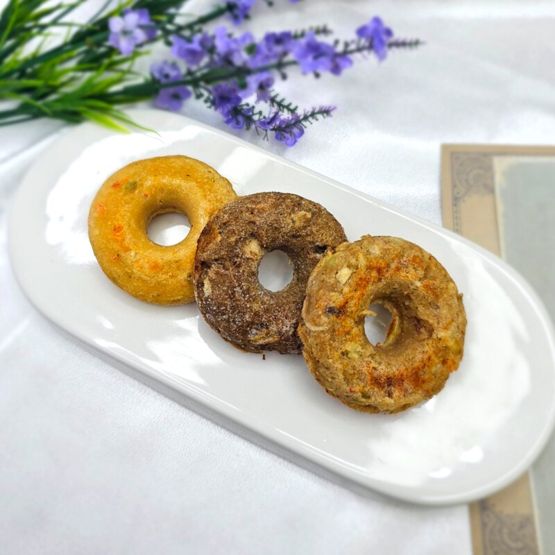 강아지 수제간식 테린 도넛화식 1P, 30g, 오리, 1개